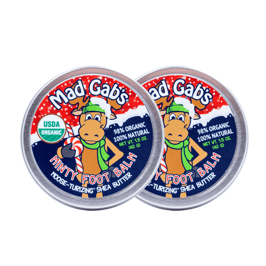 Holiday Moose Minty Foot Balm