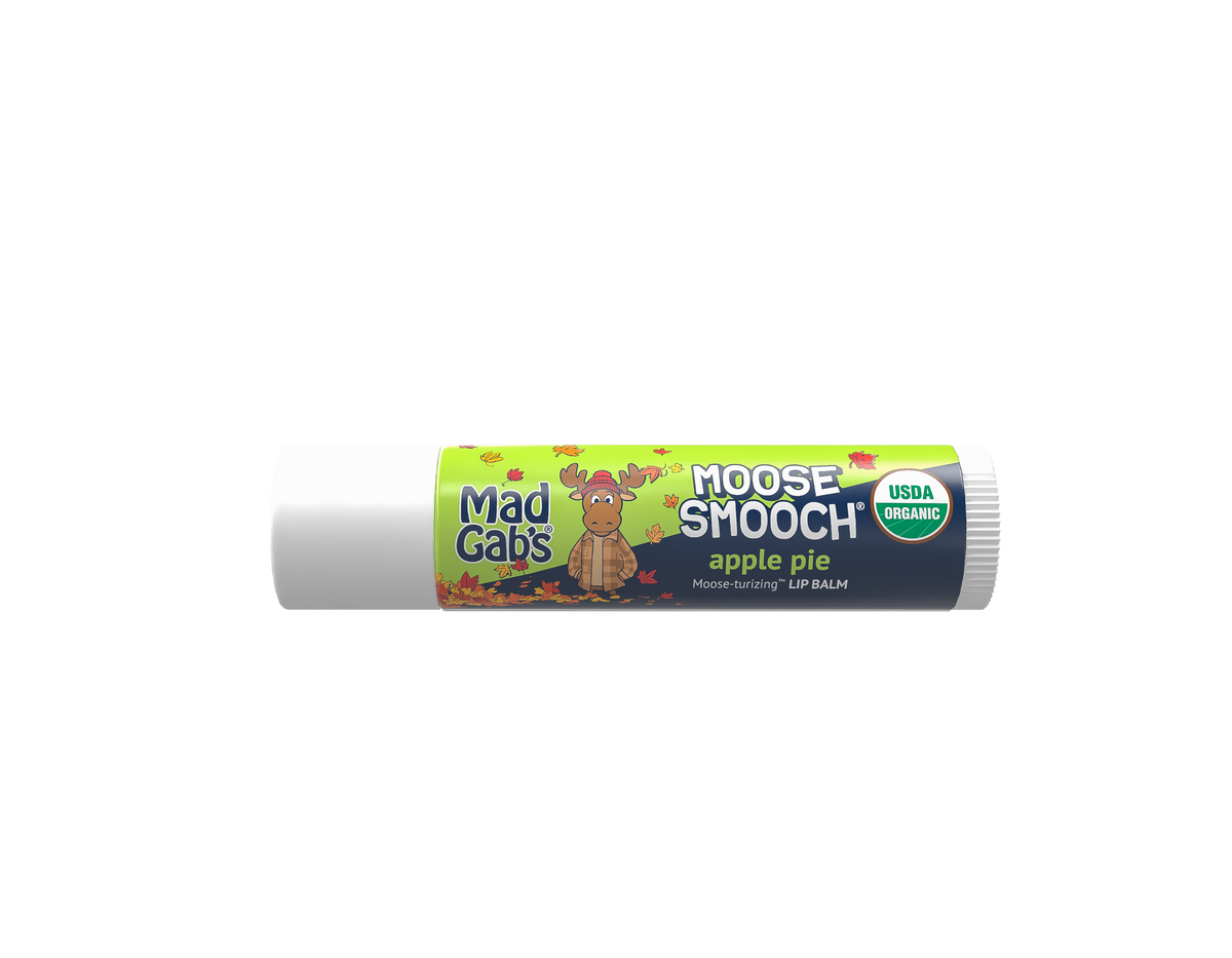 3pk Fall Moose Smooch Lip Balm Assorted Pack - Gingerbread, Vanilla Honey and Apple Pie