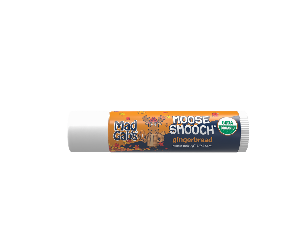 3pk Fall Moose Smooch Lip Balm Assorted Pack - Gingerbread, Vanilla Honey and Apple Pie