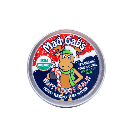 Holiday Moose Minty Foot Balm