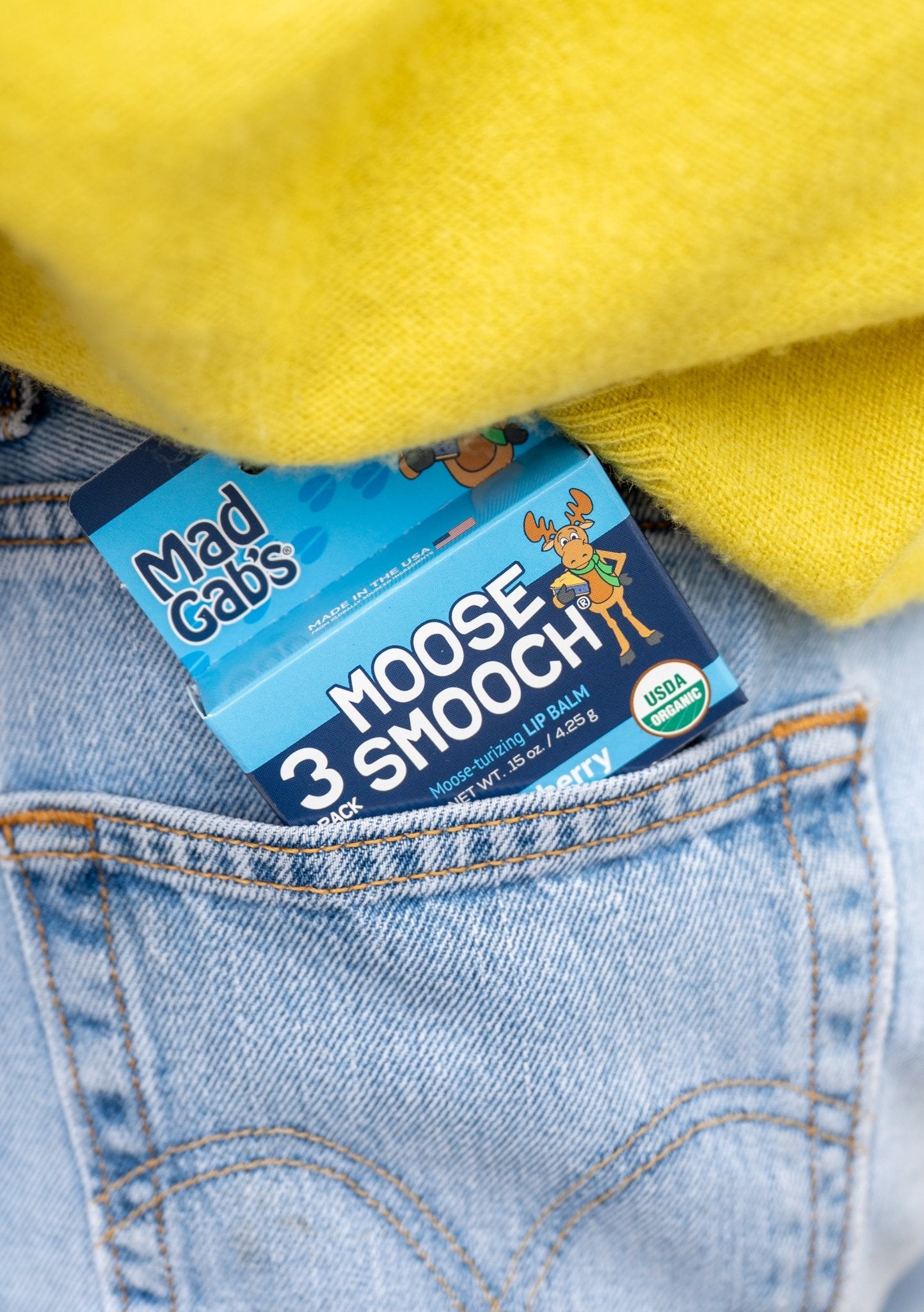 Moose Smooch Blueberry Lip Balm