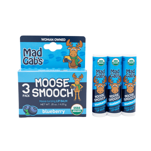 Moose Smooch Blueberry Lip Balm