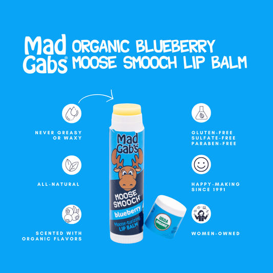 Moose Smooch Blueberry Lip Balm