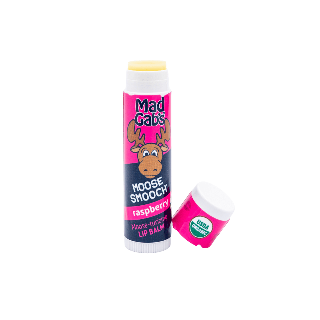 Moose Smooch Raspberry Lip Balm
