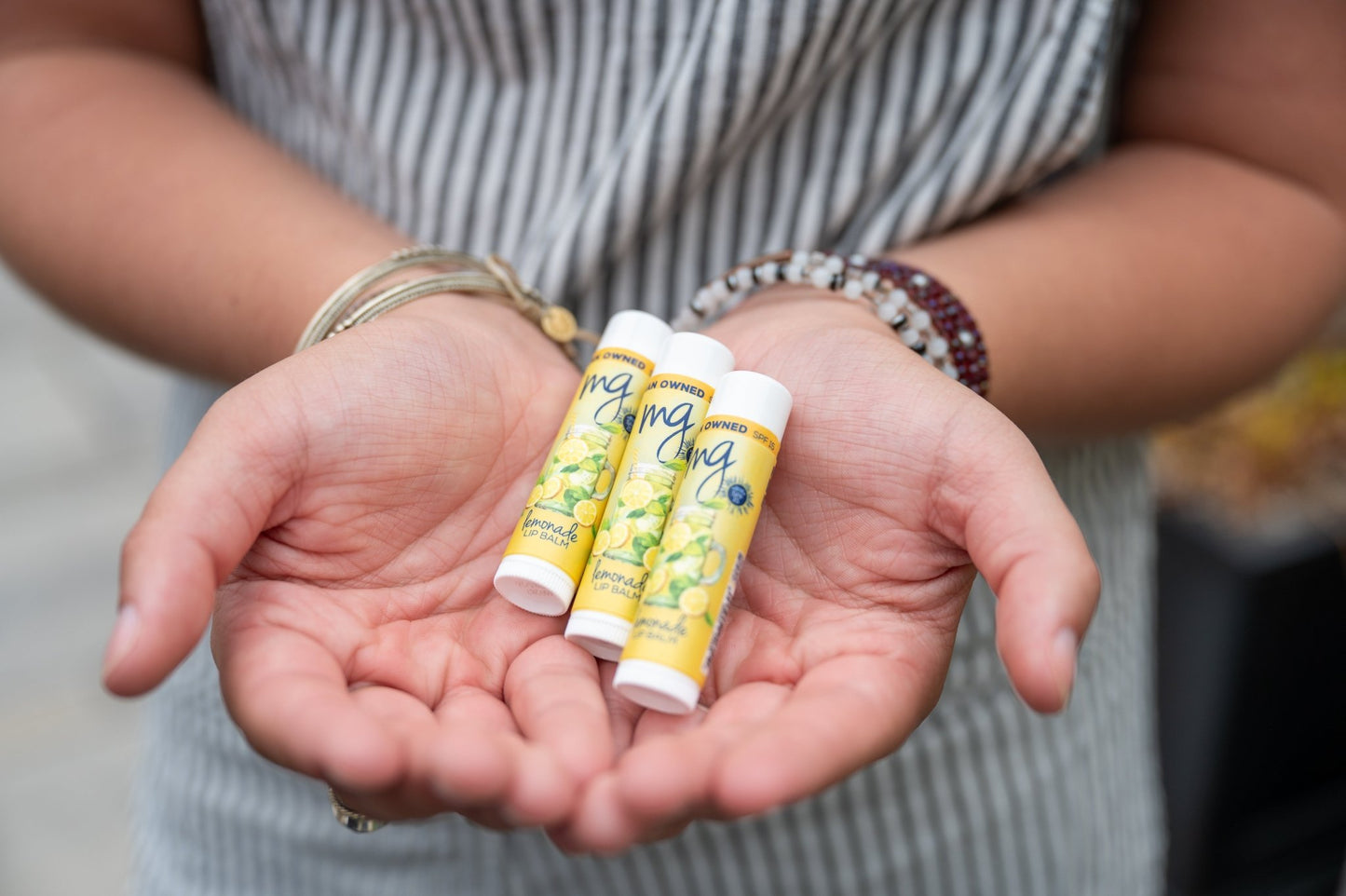 NEW MG SPF 15 Lemonade Lip Balm
