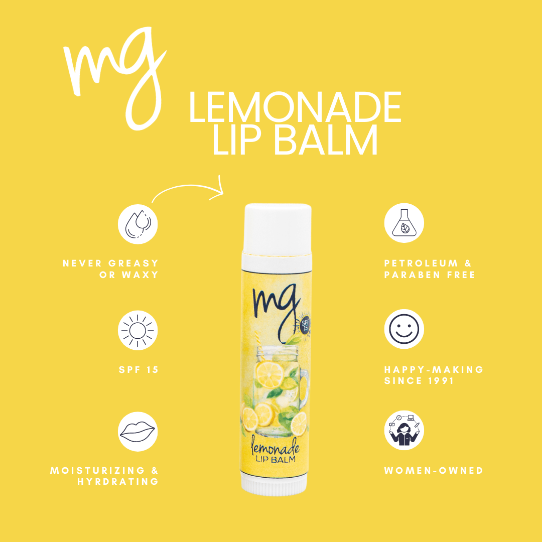 NEW MG SPF 15 Lemonade Lip Balm