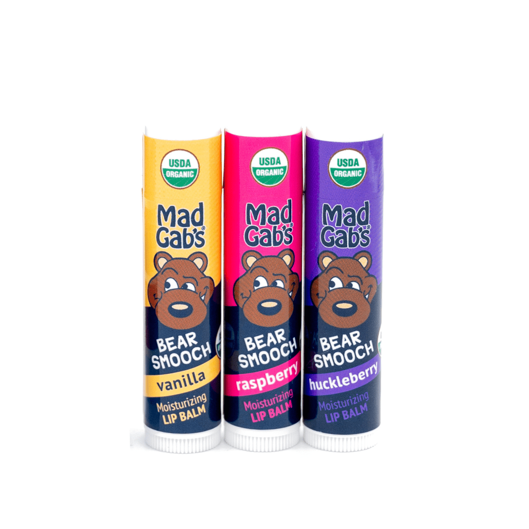 Organic Bear Smooch Lip Balm Assorted Packs