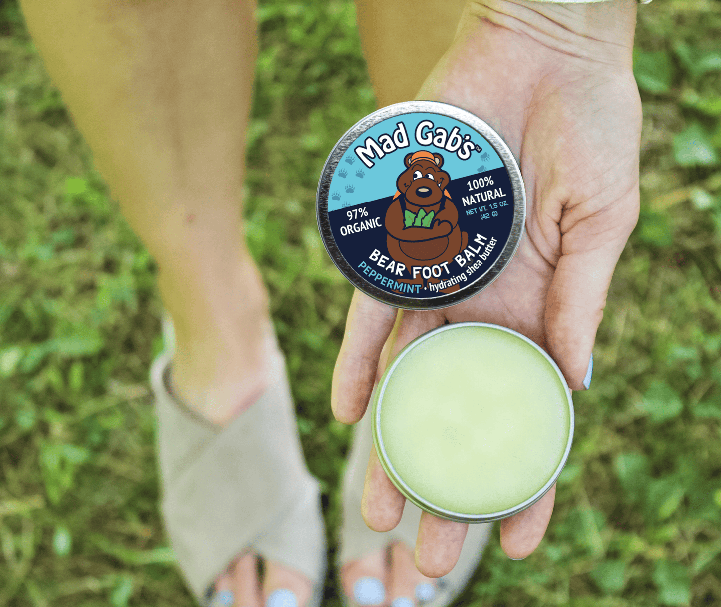 Peppermint Bear Foot Balm